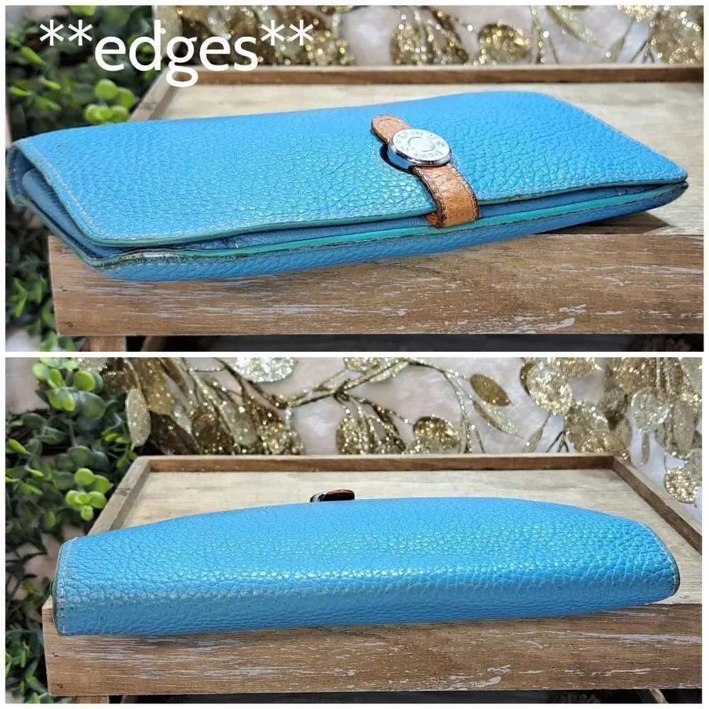 Authentic HERMES Dogon Togo Leather Long Bifold Wallet Excellent conditi… - Picture 15 of 17